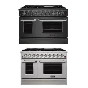 SENG ETL certified 48" Professional freestanding electric range with oven for home residential