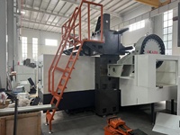 Fraiseuse à portique Grande fraiseuse à portique à double colonne 3 axes Mitsubishi Control GMC4040 Fraiseuse à portique CNC
