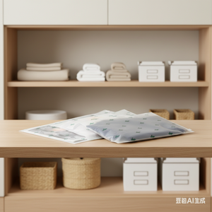 ถุงซิปแบบฟรอสต์ทนทาน พิมพ์ลายตามสั่ง สำหรับเก็บเสื้อผ้าเด็ก กันน้ำ ถุงซิปล็อค PE ขายส่งจากโรงงาน ฟรี - Product Image 1