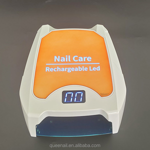 Professional Sun <span class=keywords><strong>uv</strong></span> 90W Best pro LED Nail <span class=keywords><strong>UV</strong></span> Dryer Lampes métal à l'intérieur rechargeable Sans fil <span class=keywords><strong>UV</strong></span> Led Nail Lamp avec base en métal - Product Image 2