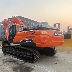 Excellent excavateur Doosan DX340LC-9C d'occasion, faible nombre d'heures, peinture d'origine, bien entretenu, fonctionnement stable, haute efficacité, prix abordable, prêt à être expédié - Product Image 2