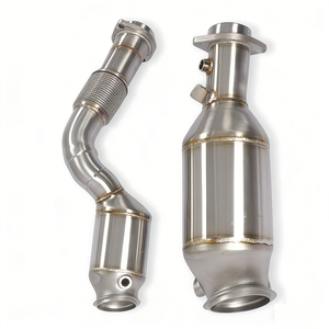 Collecteur d'échappement en acier inoxydable à haut débit adapté à la BMW G8X M2 M3 <span class=keywords><strong>M4</strong></span> S58 3.0T, tuyau d'échappement, modification sportive, correspondance parfaite - Product Image 1