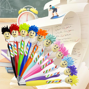 Doll Head for Screen Ballpoint <b>Pen</b> with 1.0mm Tip Black Ink Customizable Logo - Product Image 3