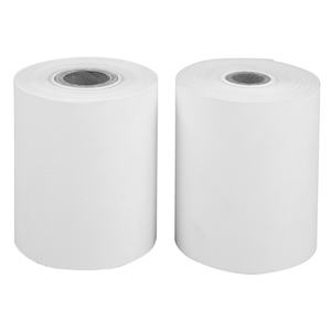 Papel Térmico para Recibos de Alta Calidad, 100% Pulpa de Madera, 80x80mm, Rollo de Papel para Caja Registradora, Blanco, 57x40mm, Capa Única - Product Image 1