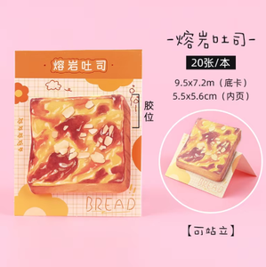 学生向けにパーソナライズされたクリエイティブな高品質のかわいいデザート付箋、N回使用 - Product Image 6