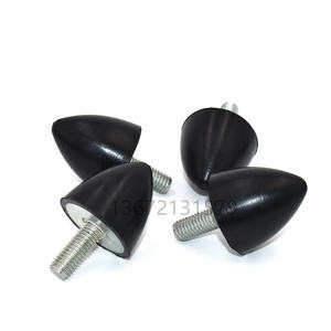 Pria metrik benang keruncut karet logam penyangga getaran redaman gunung karet Slient Blok kaki - Product Image 3