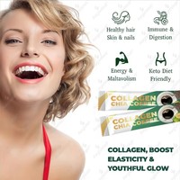 AegleWell Bubuk Kopi Kolagen Chia Premium Blend Kolagen Biji Chia dan Kopi Mendukung Kesehatan Kulit, Kekuatan Rambut & Energi