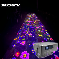 Logiciel/système de projecteurs interactifs, attraction nocturne, jeux de projection interactifs au sol, Full HD 1080p, mise au point automatique
