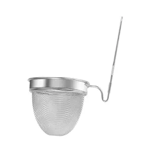 Venda quente Filtro De Tamanho Múltiplo Alimentos De Aço Inoxidável E Malha De Chá Coador Mini Espremedor Filtro Colander