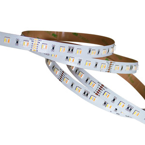 SMD 5050 rgbaw (5 trong 1) màu 12V 24V 60Led mỗi mét linh hoạt LED Strip Ánh Sáng IP65 RGB + hổ phách + lạnh Trắng CCT RF điều khiển - Product Image 5