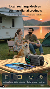 Arrancador de Coches con Compresor de Aire en Existencia, Inflador de Neumáticos de Coche de 8000 mAh con Bolsa de EVA, Entrega Rápida - Product Image 6