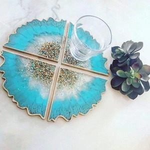 Người mới bắt đầu <span class=keywords><strong>Epoxy</strong></span> Kit bong bóng miễn phí Vàng kháng <span class=keywords><strong>Epoxy</strong></span> <span class=keywords><strong>Resin</strong></span> cho Diy tác phẩm nghệ thuật, sông bảng, nhựa nghệ thuật - Product Image 4