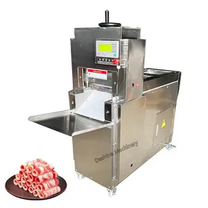 Rebanadora de carne Manual para el hogar, cuchillo comercial para carne de res y cordero, rebanadora de rollo, cortadora de carne congelada