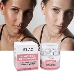 MELAO Skin Lightening Gel Whitening Intimate For Body Face Moisturizing Nourishing Skin Face Cream