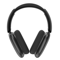 Headphone Over Ear Terbaru untuk Olahraga dan Gaming, Earphone Hybrid ANC Metal Nirkabel, Headset Over Ear, Headphone OEM