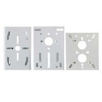 Plaques de montage sur colonne en acier inoxydable 2026 – Adaptateur de fixation polyvalent pour caméras PTZ montées sur panneau ou tuyau – Accessoires de surveillance CCTV