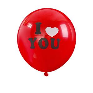 Globos de Látex de la <span class=keywords><strong>Serie</strong></span> Corazón de Fábrica Huaien, Decoraciones para Bodas y Cumpleaños, Tema 'Te Amo, Cásate Conmigo', Día de San Valentín - Product Image 2