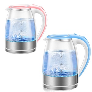 <strong>Cordless</strong> <strong>Electric</strong> <strong>Kettle</strong> Kitchen Glass Tea <strong>Kettle</strong> <strong>with</strong> Auto Shut-Off and Boil-Dry Protection Portable Home Water <strong>Kettle</strong>