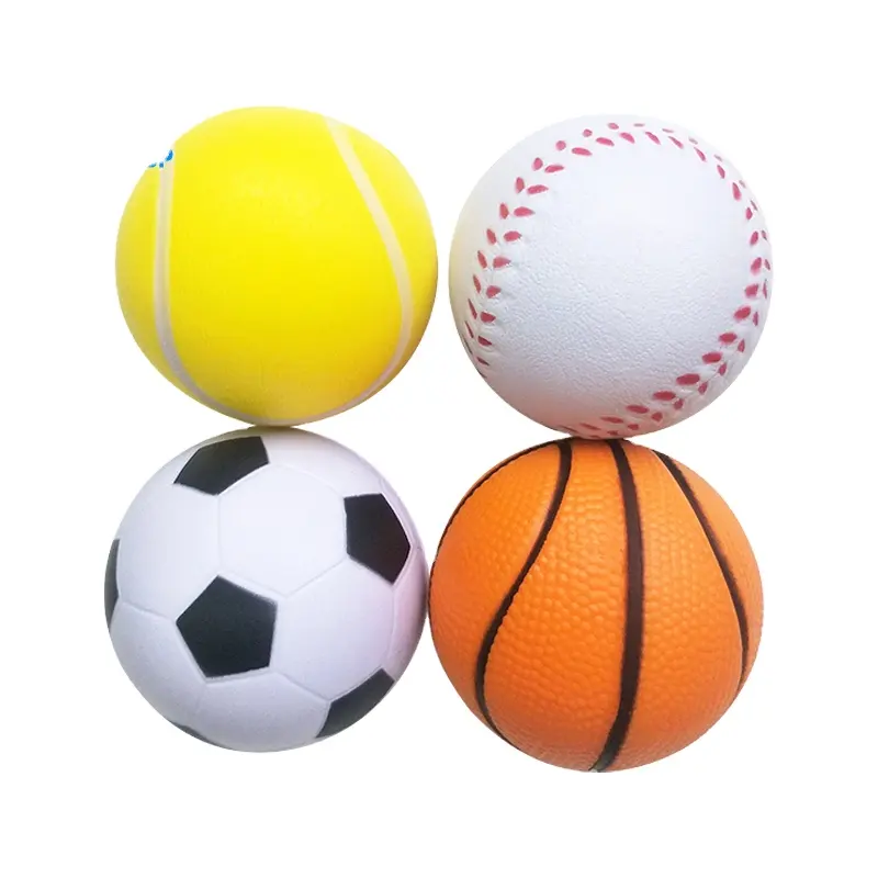 Индивидуальный полиуретановый мяч для баскетбола, волейбола, футбола, мяч-антистресс из пенопласта