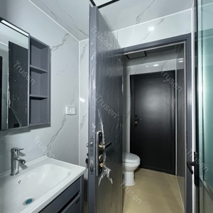 Nuovo Design Casa Prefabbricata Espandibile con Apertura Laterale, 2 Camere da Letto, in Acciaio Leggero Ecologico Effetto Legno, in <span class=keywords><strong>Vendita</strong></span> - Product Image 6