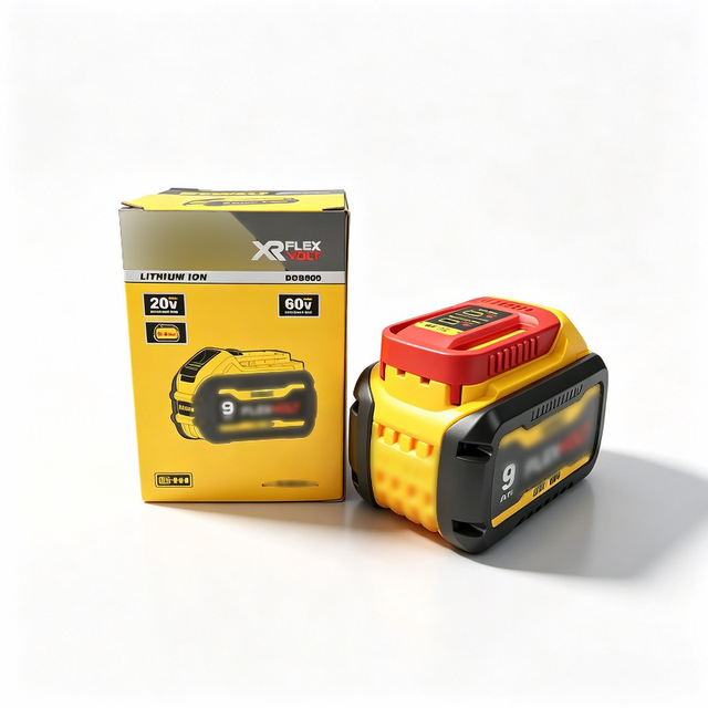 Original Replacement De 20V/60V 9Ah Walt Cordless Tools Rechargeable Lithium Batteries Kit Sets Battery