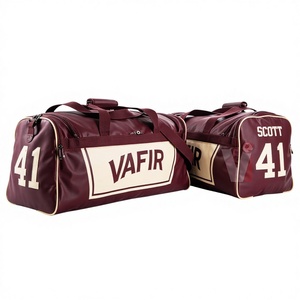 Nueva Llegada, Bolsas de Viaje Deportivas Personalizadas, Bolsas de Lona de Poliéster Sublimado de Alta Calidad, Gran Capacidad, Correa Ajustable, Cierre de Cremallera - Product Image 1
