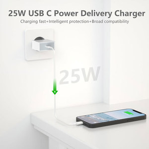 Chargeur Rapide 25W pour iPhone Samsung, Adaptateur d'Alimentation USB-C Ultra Rapide - Product Image 4