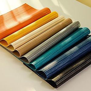 Napperons tissés personnalisés en coton de luxe tissu de dentelle de toile de jute avec style tricoté au crochet pour la caractéristique imperméable de mariage - Product Image 1