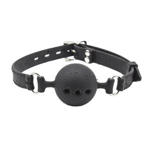 جهاز ألعاب Sm كرة اللعاب كرة الفم لعبة الجنس سدادة الفم أنثى الرقيق سيليكون سدادة الفم - Product Image 1