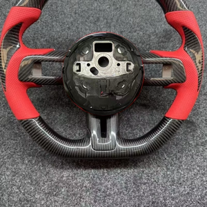 Volante de coche, volante de fibra de carbono personalizado para <span class=keywords><strong>Ford</strong></span> <span class=keywords><strong>Mustang</strong></span> GT 2015 2016 2017 2018 2019 2020 2021 2022 - Product Image 3