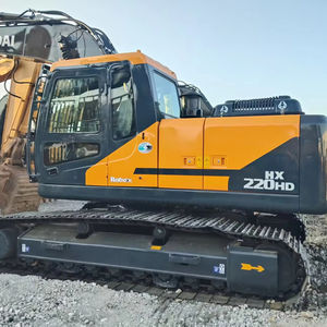 Excavadora de cadenas Hyundai HX220HD de alta calidad, usada, a precio económico, modelo 2020, 22000 kg, equipada con motor para construcción - Product Image 1