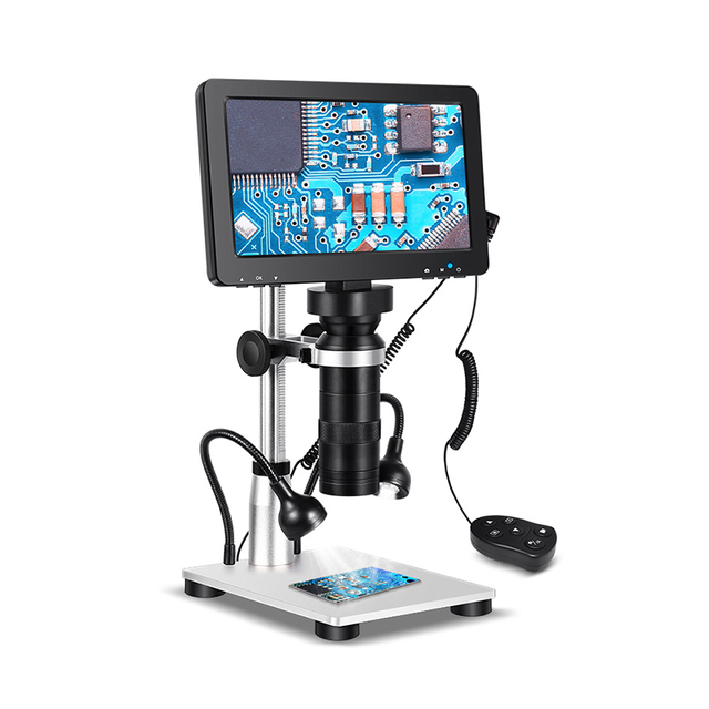 Best-selling 7 Inch Hd Screen Digital Microscope 1200x Lcd Microscope Electron Microscope