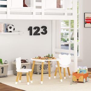 Ensemble de table de jeu sensoriel pour enfants de style nordique avec plateau sensoriel pour manger dans la chambre, à l'école, en bois, pour enfants et bébés - Product Image 4