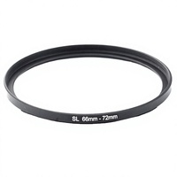 Fournisseur direct d'usine, sur mesure, adaptateur d'objectif d'appareil photo moyen format Rollei SL66 6008, bague d'adaptation de filtre 66 mm-72 mm en alliage d'aluminium