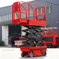 Promotion : Nouveaux Élévateurs à Ciseaux Électriques Hydrauliques Modernes LatfoGenie JLG Man Aerial Prm, Pliables en Acier, pour Extérieur, Hauteur de Levage Rapide 4-14m