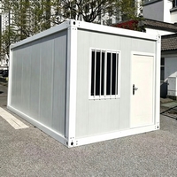 Maison conteneur préfabriquée démontable, structure en acier modulaire, bureau mobile, dortoir, hôtel au design moderne