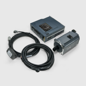 ชุดมอเตอร์ AC สามเฟส 220VAC 1KW 3000 รอบต่อนาที พร้อมสายขับเคลื่อน ป้องกันน้ำได้มาตรฐาน IP67 - Product Image 1
