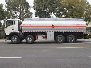 Shanxi Véhicule de transport de réservoir de liquide inflammable à huit roues arrière de 15 tonnes - Product Image 4