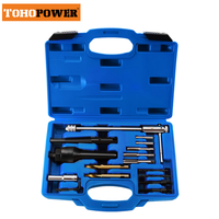 Kit de 16 pièces pour l'extraction de bougies de préchauffage et le taraudage – Outil de démontage sécurisé de la culasse