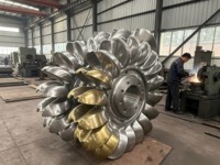 Generator Energi Bebas 150KW-2MV Turbin Pelton Hidro Sistem Roda Gila Baja untuk 50kw