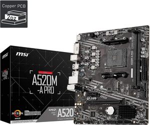 Tarjeta Madre para Juegos A520M-A PRO, AM4, DDR4, 64GB RAM, ATX, PCIe 3.0, M.2, Venta al por Mayor y Suministro a Granel - Product Image 1