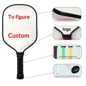 Raquette <span class=keywords><strong>de</strong></span> pickleball fantaisie motif chat, face en fibre <span class=keywords><strong>de</strong></span> verre, ultra-légère, design ergonomique avec cœur doux au toucher, protection TPU durable, personnalisable OEM - Product Image 3