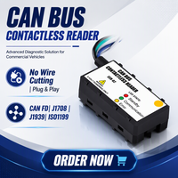 Elitek Accurate CAN Data Reader Accessoire électronique automobile pour l'entretien des véhicules Garantie avec installation facile.