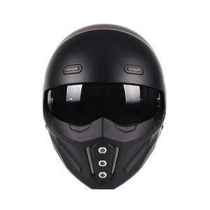 Casque de moto à visière rabattable unisexe homologué DOT, en ABS, taille XL, avec visière pour toutes les saisons - Product Image 2