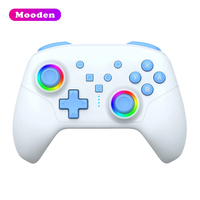Manette de jeu sans fil HS-SW2503 avec boutons arrière, effet lumineux RGB et fonction de réveil pour console Switch 2