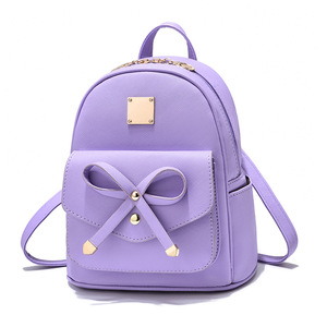 Women's Fashion All-match Handbags <b>Small</b> Chain PU Leather Ladies Brand Designer <b>Backpack</b> - Product Image 2