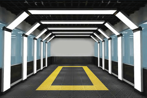 HanYin Nouveau Style De Voiture Atelier Led Lumière <span class=keywords><strong>Auto</strong></span> Réparation Atelier <span class=keywords><strong>Garage</strong></span> Entrepôt De Voiture Détaillant Tunnel Lumière - Product Image 3