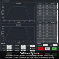 Máquina de Ensayo de Compresión Hidráulica 2025, Totalmente Automática, Controlada por Computadora, para Pruebas de Compresión de Concreto