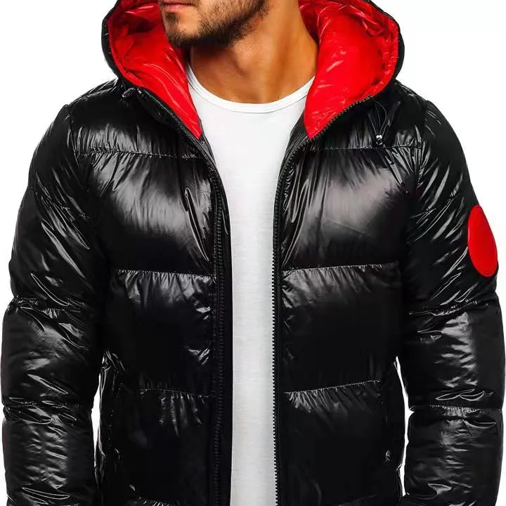 New Arrivals Warm Winter Fashion Stylish Custom Design Hooded Puffer Bubble Jacket Mens Jackets