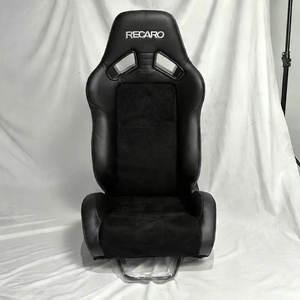 Asiento <span class=keywords><strong>de</strong></span> Carreras Reclinable con Costuras Negras y Respaldo Bordado, <span class=keywords><strong>de</strong></span> Fibra <span class=keywords><strong>de</strong></span> Carbono - Product Image 4
